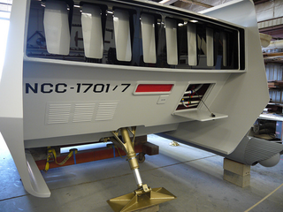 Illustration for article titled Shuttlecraft Galileo Goes On Permanent Display Today!